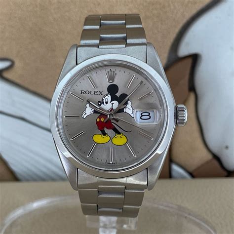 rolex quadrante topolino|Acquista Rolex Mickey Mouse su Chrono24.